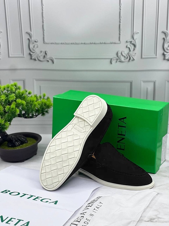 Мужские замшевые лоферы Bottega Veneta