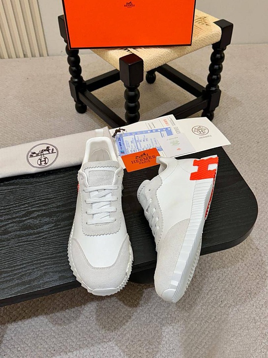 Мужские кроссовки Hermes Bouncing - White