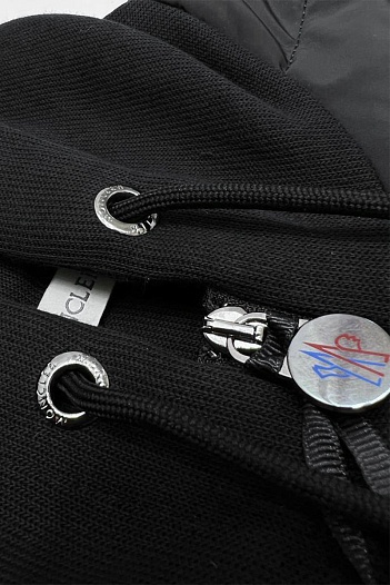 Мужская куртка Moncler чёрного цвета   