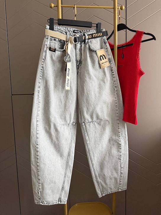 Женские прямые джинсы MIU MIU premium