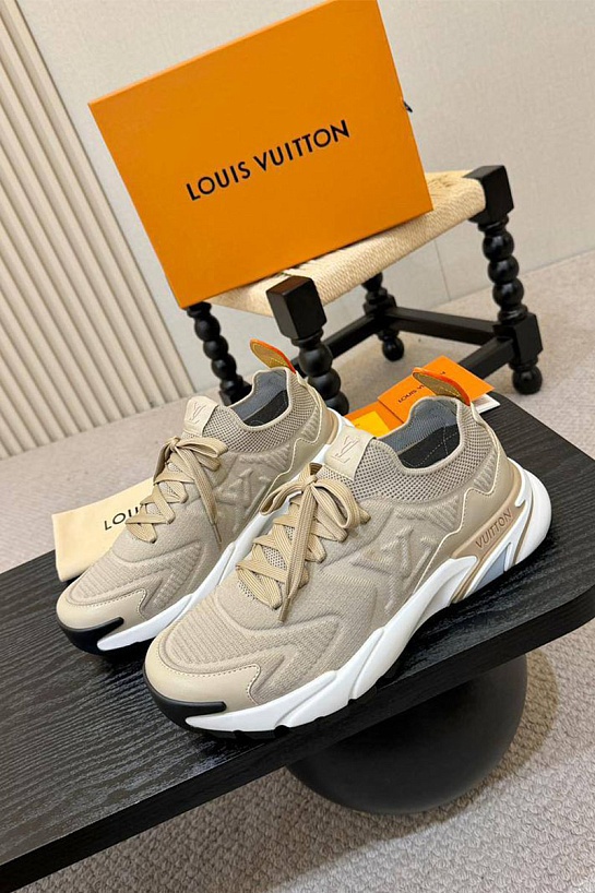 Мужские кроссовки Louis Vuitton Runner Tatic - Beige