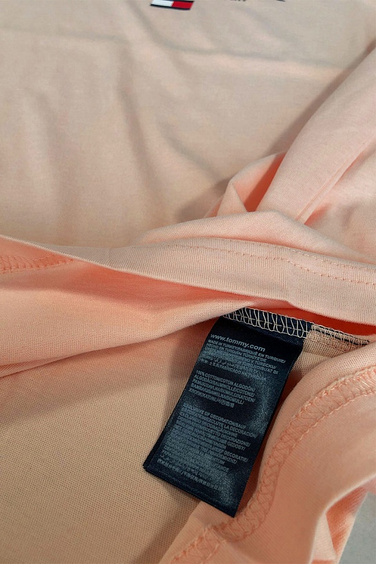 Мужская розовая футболка Tommy Hilfiger