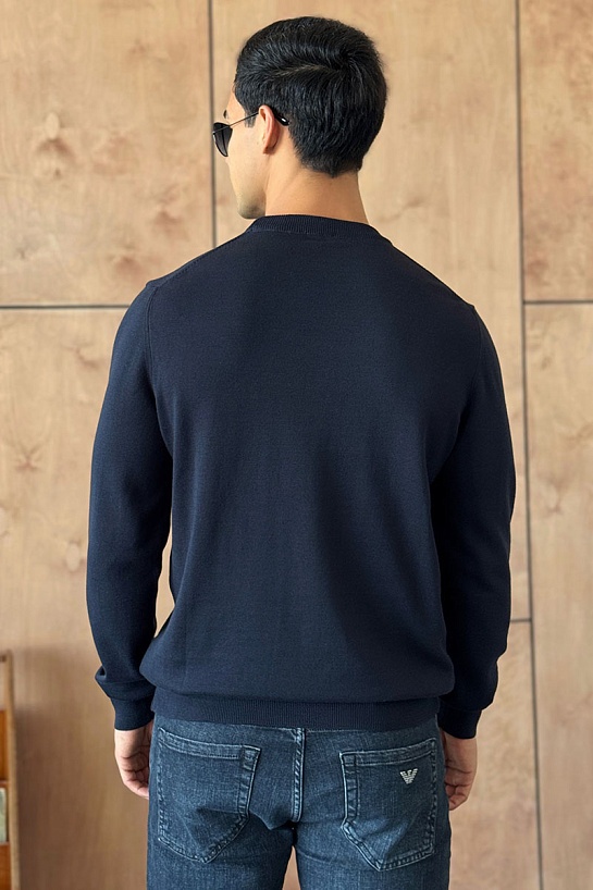 Тёмно-синий свитшот Kenzo Tiger motif