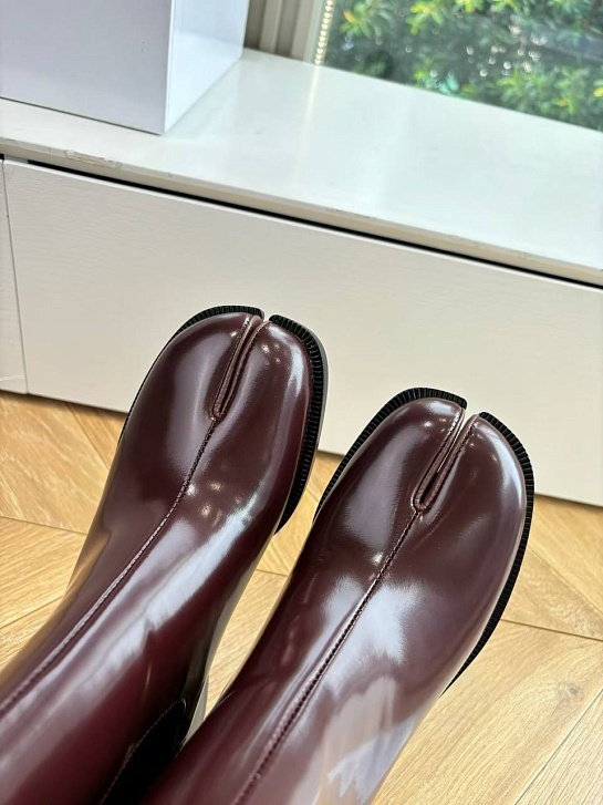 Женские кожаные сапоги Maison Margiela premium