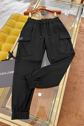 Мужские джоггеры Dolce & Gabbana Premium - Black   