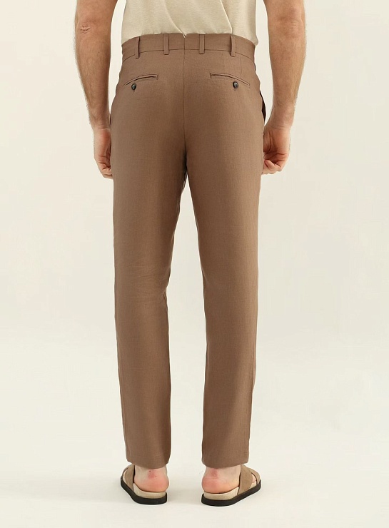 Мужские коричневые брюки Loro Piana premium