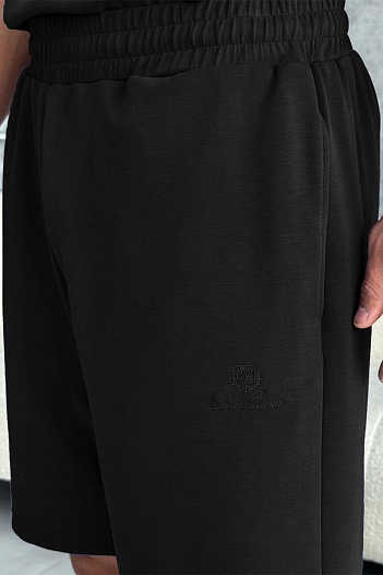 Мужские чёрные шорты Loro Piana   