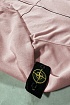 Розовая кофта на молнии Stone Island compass-patch