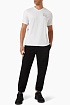 Футболка белого цвета Armani Exchange V-neck