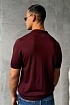 Классическое мужское поло Billionaire бордового цвета