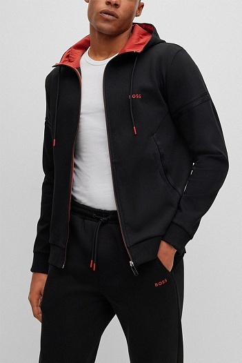 Чёрный спортивный костюм Hugo Boss   