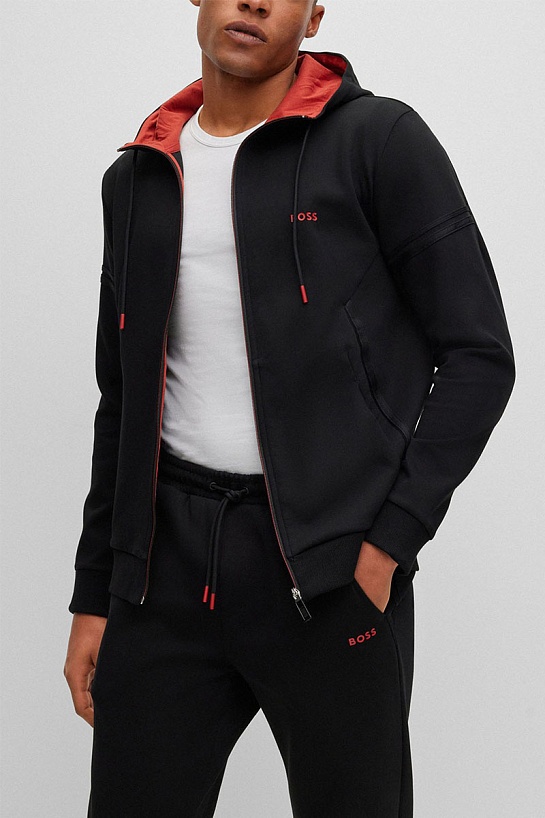 Чёрный спортивный костюм Hugo Boss