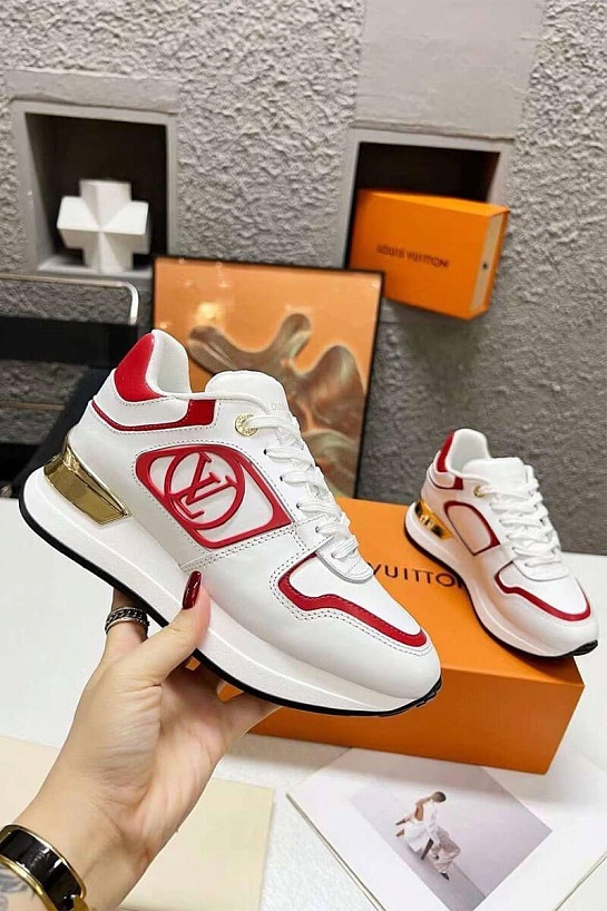 Женские кожаные кроссовки Louis Vuitton Neo Run Away
