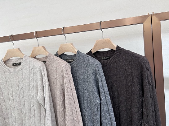 Мужской свитер Loro Piana premium - Beige