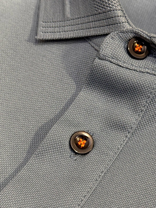 Мужское поло Hermes Premium - Blue