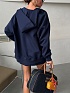 Женский костюм тройка MIU MIU синего цвета