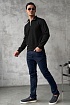 Утеплённая кофта Loro Piana zip-neck - Black