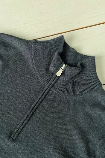 Кашемировый свитер Brunello Cucinelli Premium - Black Grey   
