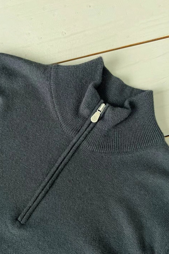 Кашемировый свитер Brunello Cucinelli Premium - Black Grey