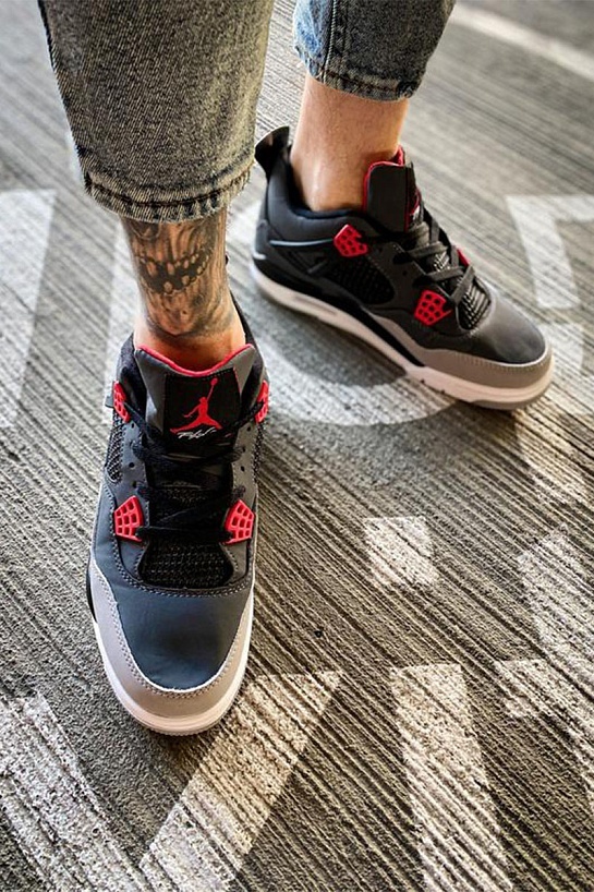 Кроссовки Nike Air Jordan 4 Retro "Infrared"