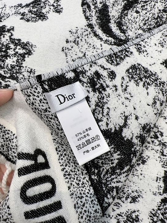 Шарф Dior Toile de Jouy Sauvage premium 140x140 см