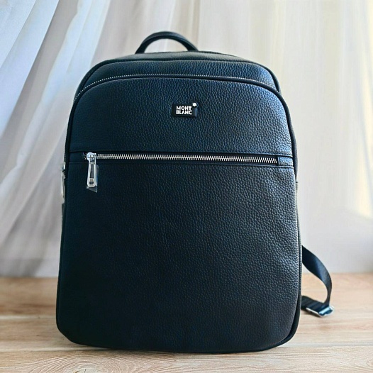 Кожаный рюкзак Montblanc 28x42 см   