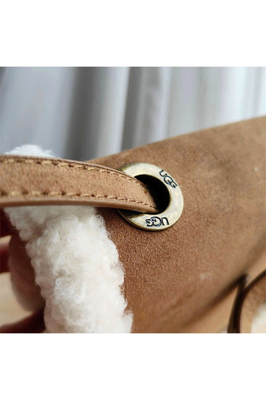 Женская сумка UGG Heritage Mini 20x15 см - Brown