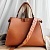 Кожаная сумка Fendi 33x22 см