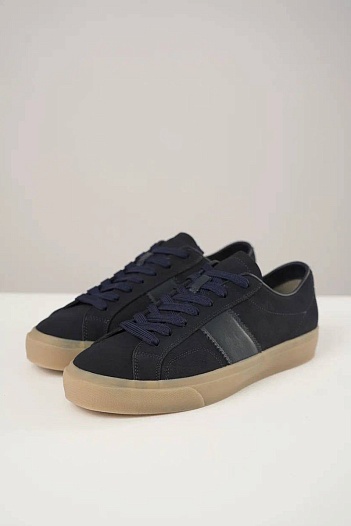 Замшевые кроссовки Tom Ford Cambridge - Navy   