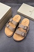 Кожаные шлёпанцы Brunello Cucinelli Urban - Beige