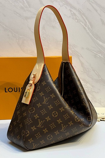 Кожаная сумка Louis Vuitton Slouchy MM Premium 40x29x11 см   