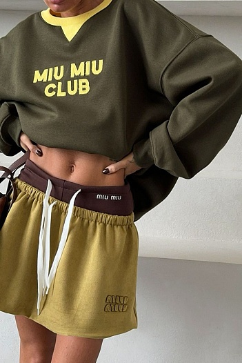 Женская юбка MIU MIU   