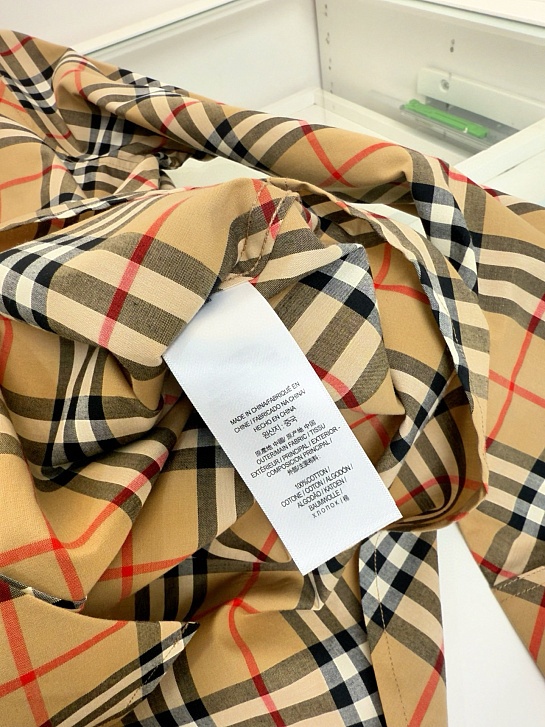 Мужская рубашка Burberry vintage check