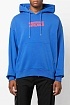 Синее худи Off-White Emotion Arrow-print