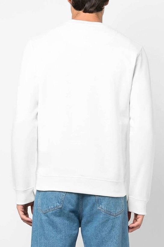 Мужской белый свитшот Kenzo Tiger Head embroidered