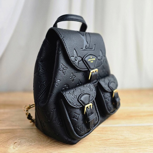 Кожаный рюкзак Louis Vuitton Monogram Empreinte 22x22 - Black   