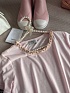 Женская розовая футболка Chanel premium