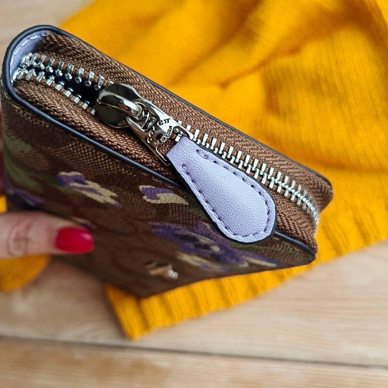 Женский кожаный кошелёк Coach 20x10 см (3 расцветки)
