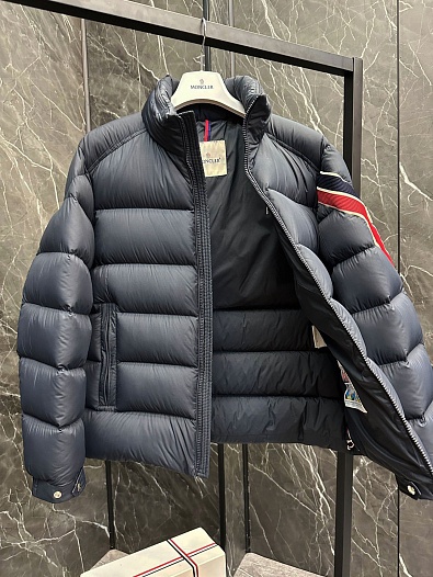 Мужской пуховик Moncler Solayan - Navy   