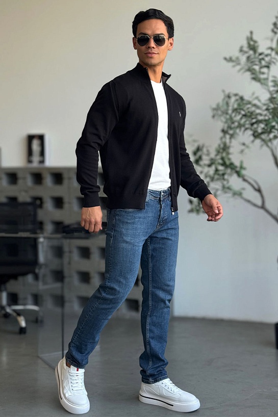 Мужская кофта Polo Ralph Lauren pony-embroidered - Black