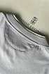 Футболка Brunello Cucinelli Premium layered-effect - Light Grey