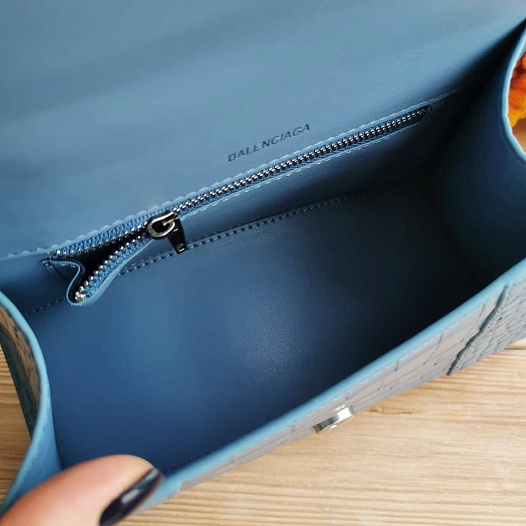 Кожаная сумка Balenciaga Hourglass S 23x14.5 см   