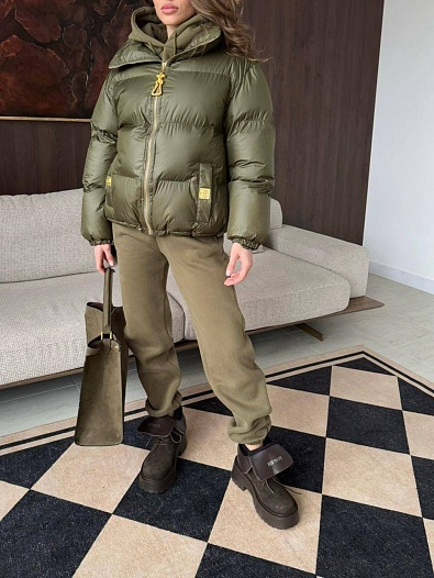 Женский костюм тройка на флисе Schiaparelli premium - Green   