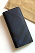 Кожаный бумажник Burberry Premium 19x10x2.5 см
