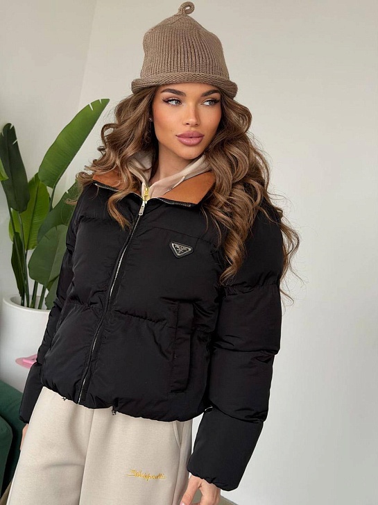 Женская куртка Prada premium - Black