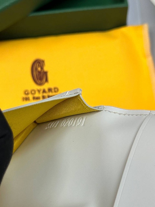 Кошелёк Goyard Malesherbes Premium 10.2x7x1.5 см - White