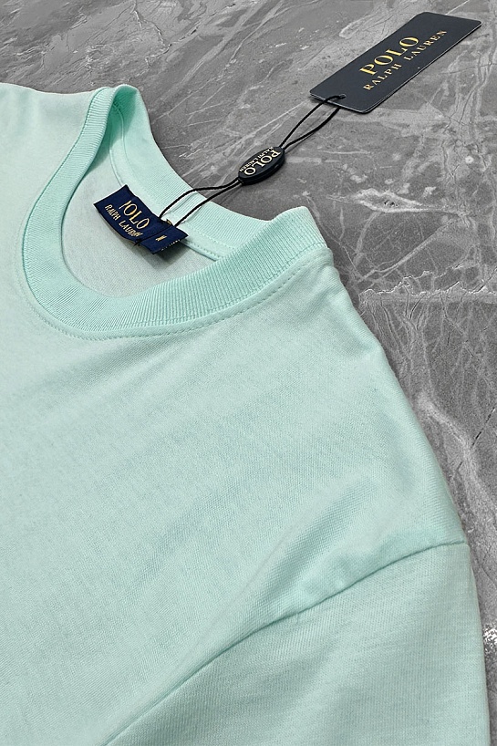 Бирюзовая футболка Роlо Ralрh Lаurеn basic