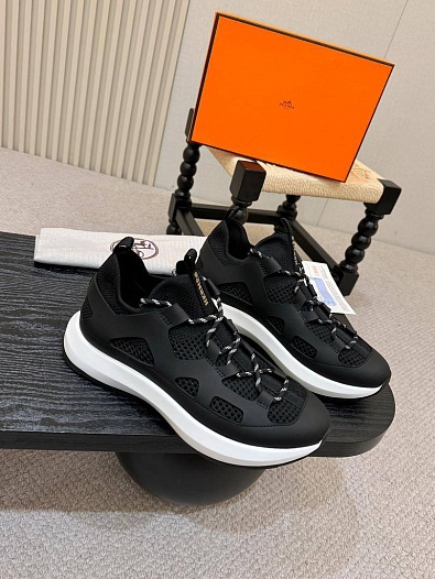 Мужские кроссовки Hermes Katana - Black   