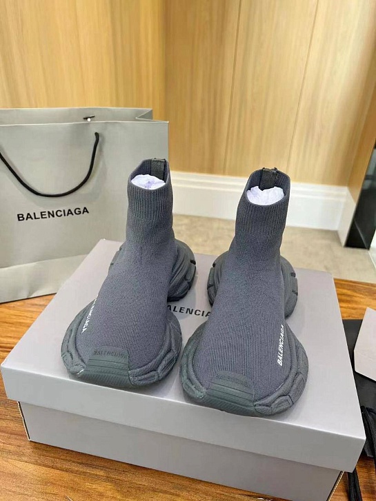 Женские кроссовки Balenciaga Speed Trainer - Grey