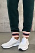 Зелёные спортивные штаны Gucci GG jacquard